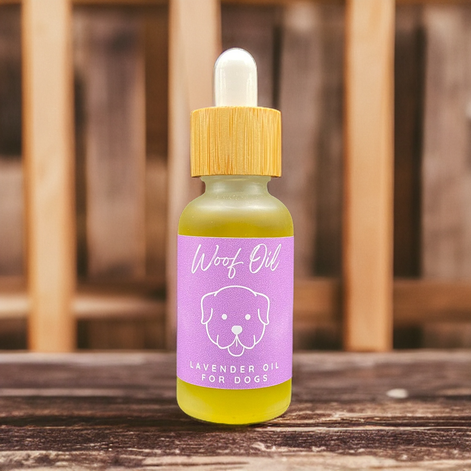 Lavender oil top for dogs skin
